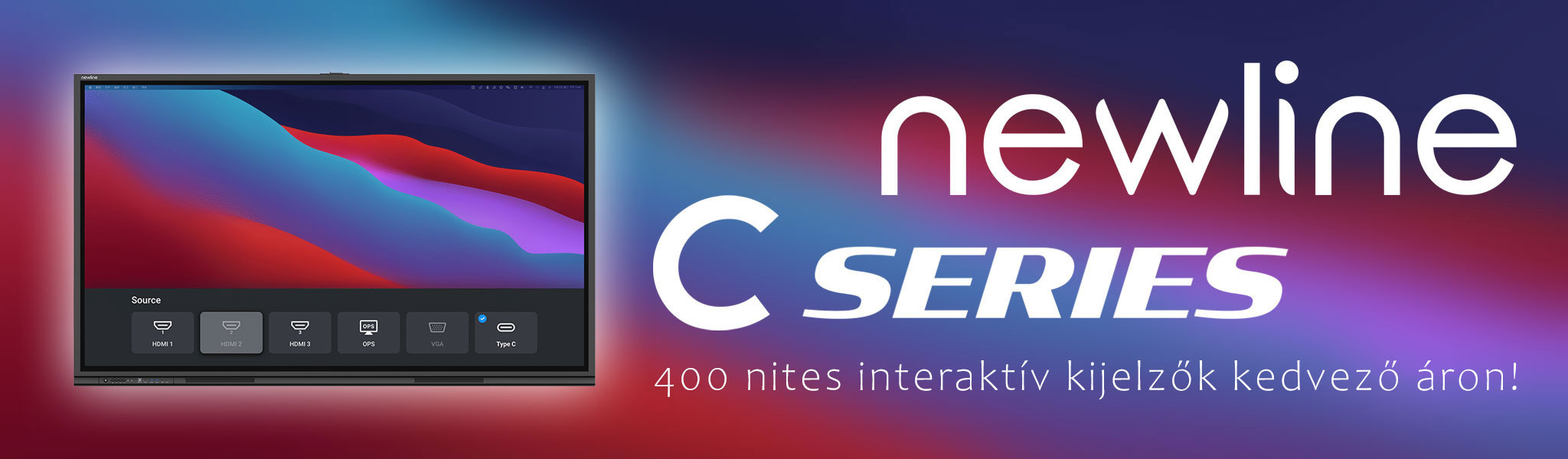 400 nites interaktív kijelzők kedvező áron!